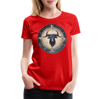 Thumbnail for Women’s Mythical Taurus Premium T-Shirt - red