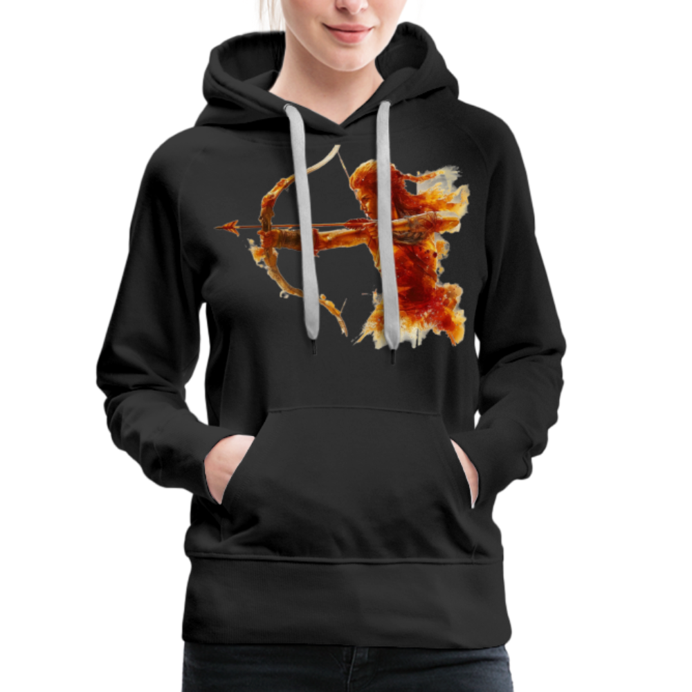 Women’s Mythical Sagittarius Premium Hoodie - black