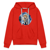 Thumbnail for Women’s Mythical Leo Premium Hoodie - red