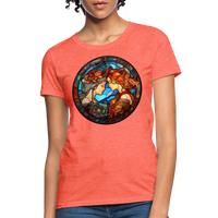 Thumbnail for Women's Mosaic Gemini T-Shirt - heather coral