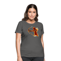 Thumbnail for Women's Mythical Sagittarius T-Shirt - charcoal