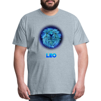 Thumbnail for Men's Leo Premium T-Shirt - heather ice blue