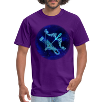 Thumbnail for Men's Stellar Sagittarius Classic T-Shirt - purple