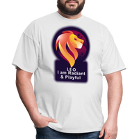 Thumbnail for Men's Glow Leo Classic T-Shirt - white