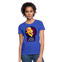 Thumbnail for Women's Glow Aries T-Shirt - royal blue