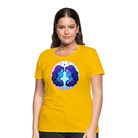 Thumbnail for Women’s Magic Gemini Premium T-Shirt - sun yellow