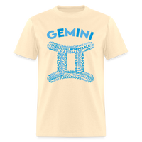 Thumbnail for Men's Power Words Gemini Classic T-Shirt - natural