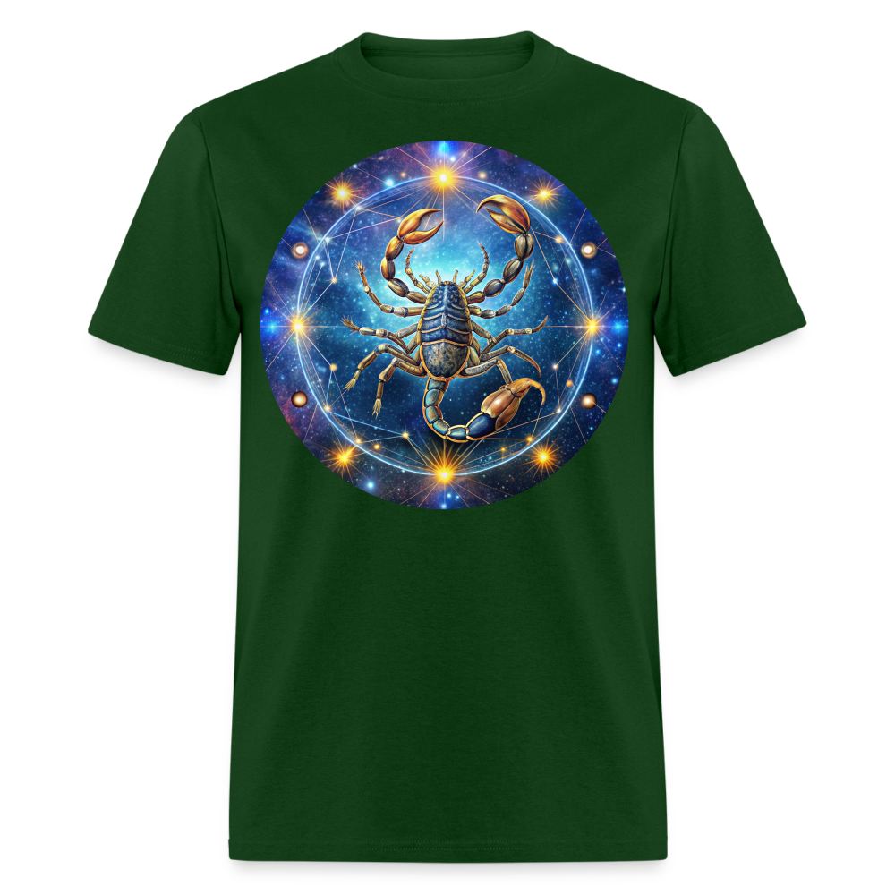 Men's Symbol Scorpio Classic T-Shirt - forest green