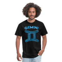 Thumbnail for Men's Power Words Gemini Classic T-Shirt - black