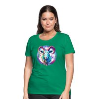 Thumbnail for Women’s Mythical Aries Premium T-Shirt - kelly green