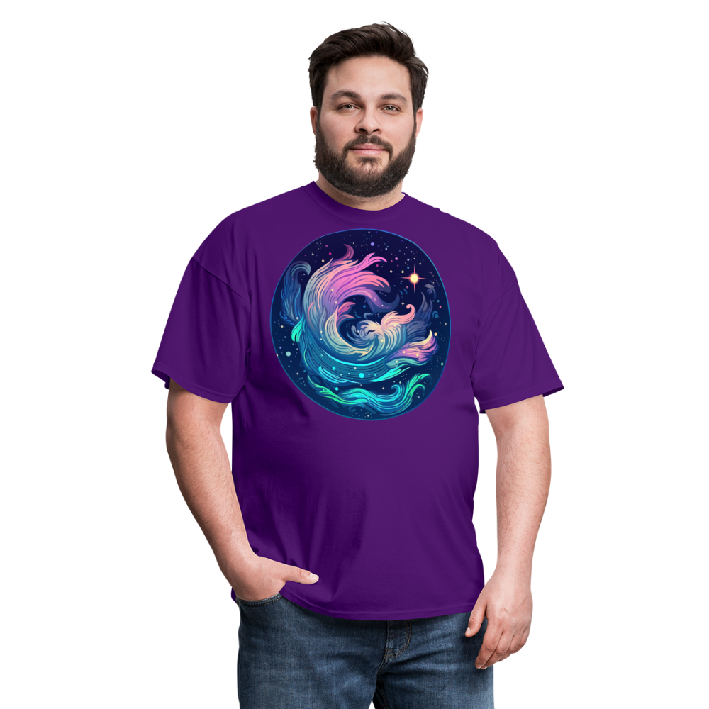 Men's Magic Aquarius Classic T-Shirt - purple