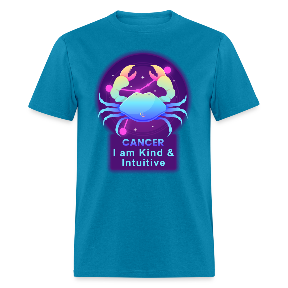 Men's Neon Cancer Classic T-Shirt - turquoise