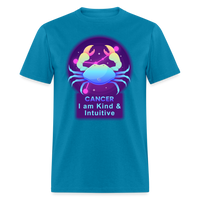 Thumbnail for Men's Neon Cancer Classic T-Shirt - turquoise