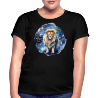 Thumbnail for Women's Mythical Leo Relaxed Fit T-Shirt - black