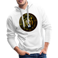 Thumbnail for Men’s Mythical Leo Premium Hoodie - white