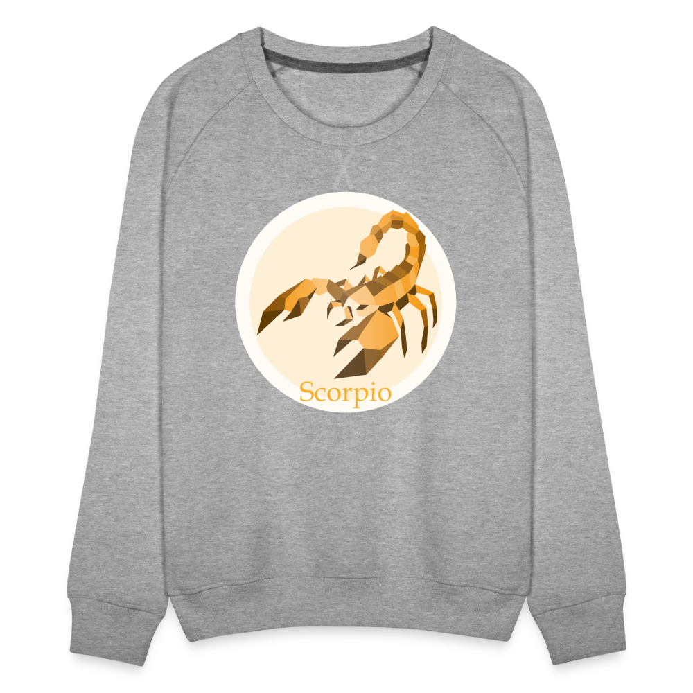 Women’s Mosaic Scorpio Premium Sweatshirt - heather grey