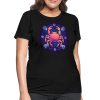 Thumbnail for Women's Magic Cancer T-Shirt - black