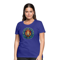 Thumbnail for Women's Mosaic Leo Premium T-Shirt - royal blue