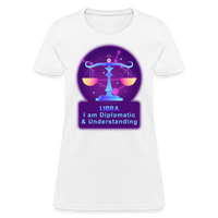 Thumbnail for Women's Neon Libra T-Shirt - white