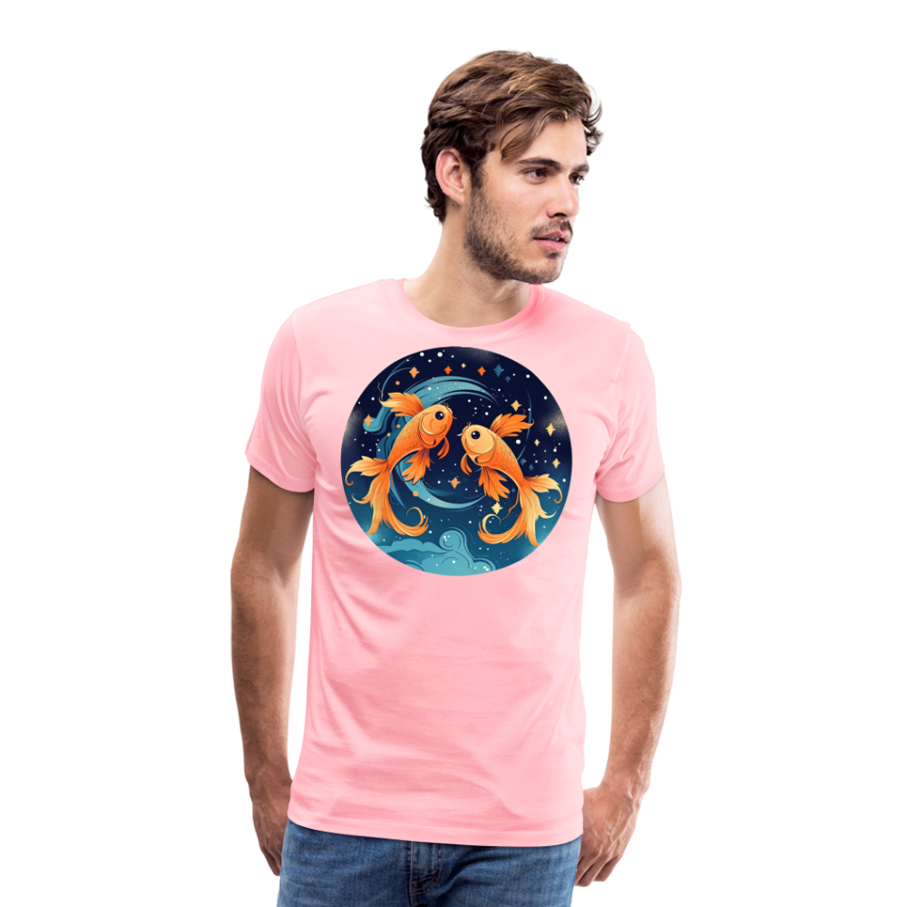 Men's Magic Pisces Premium T-Shirt - pink