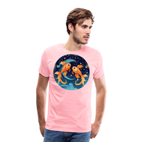 Thumbnail for Men's Magic Pisces Premium T-Shirt - pink