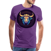 Thumbnail for Men's Magic Taurus Premium T-Shirt - purple