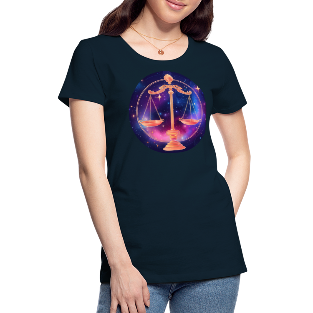 Women’s Magic Libra Premium T-Shirt - deep navy