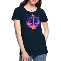 Thumbnail for Women’s Magic Libra Premium T-Shirt - deep navy