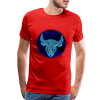 Thumbnail for Men's Taurus Premium T-Shirt - red