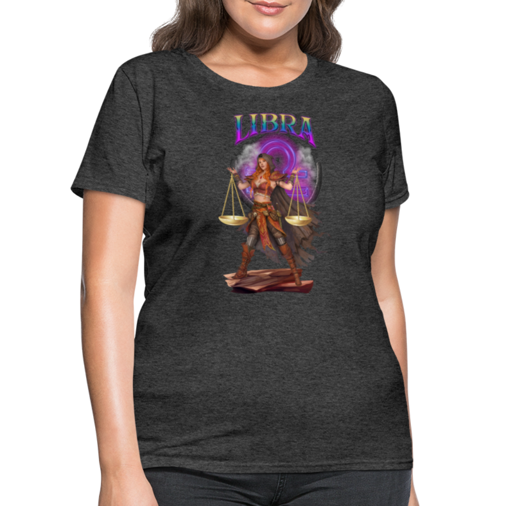 Astral Libra Women's T-Shirt - heather black