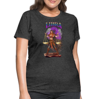 Thumbnail for Astral Libra Women's T-Shirt - heather black