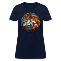 Thumbnail for Women's Mosaic Gemini T-Shirt - navy