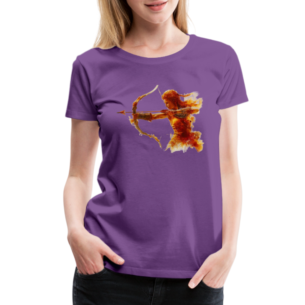 Women’s Mythical Sagittarius Premium T-Shirt - purple