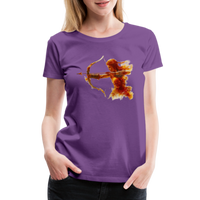 Thumbnail for Women’s Mythical Sagittarius Premium T-Shirt - purple