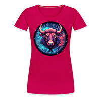 Thumbnail for Women’s Mystic Taurus Premium T-Shirt - dark pink