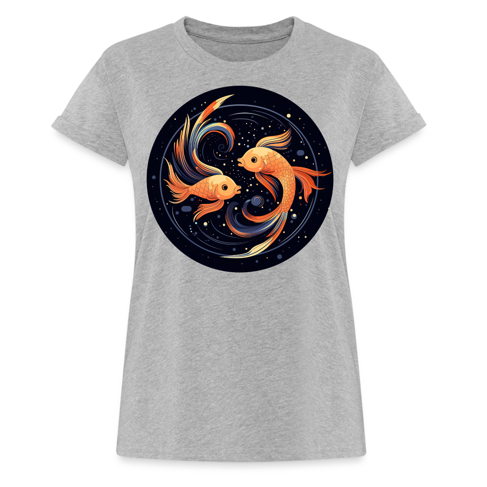 Women's Mystic Pisces Relaxed Fit T-Shirt - heather gray