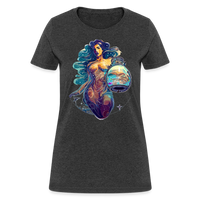 Thumbnail for Women's Mythical Aquarius T-Shirt - heather black