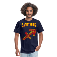 Thumbnail for Men's Power Words Sagittarius Classic T-Shirt - navy