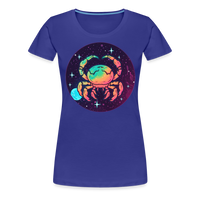 Thumbnail for Women’s Mystic Cancer Premium T-Shirt - royal blue