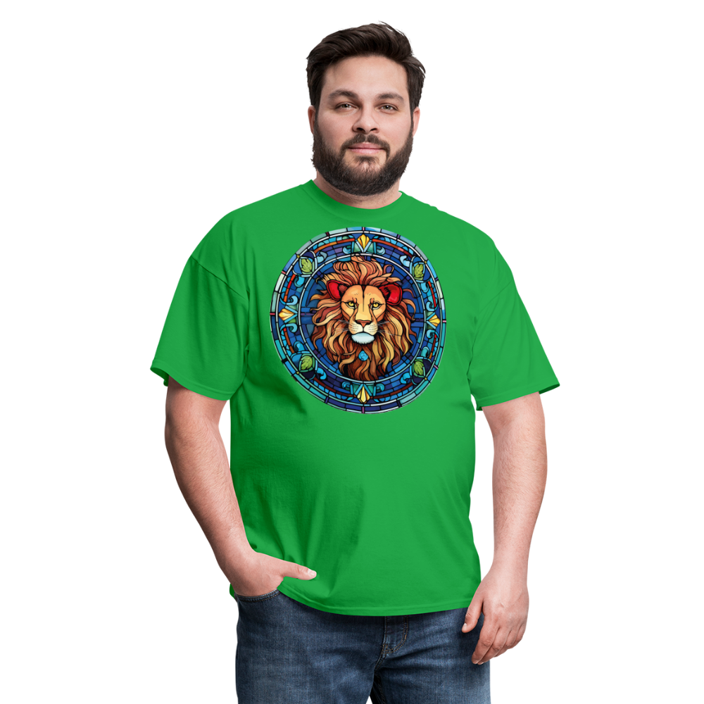 Men's Mosaic Leo Classic T-Shirt - bright green