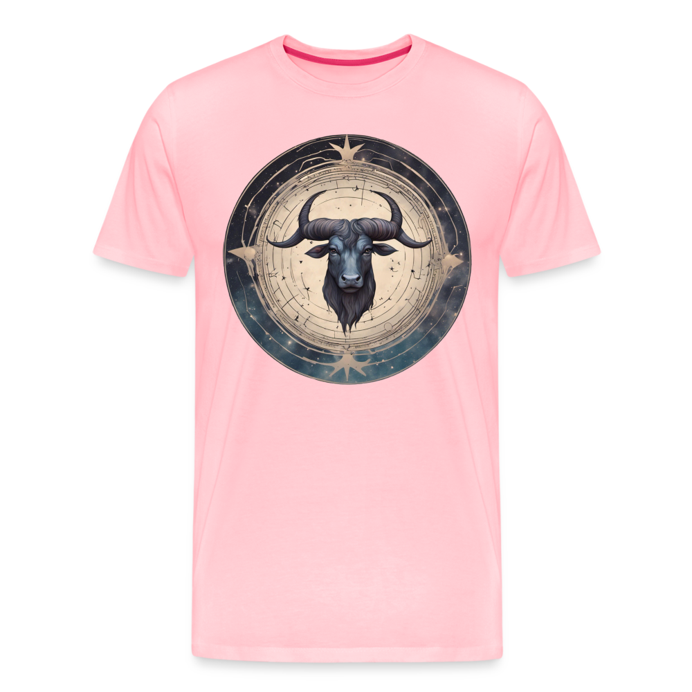 Men's Mythical Taurus Premium T-Shirt - pink