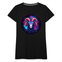 Thumbnail for Women’s Magic Aries Premium T-Shirt - black