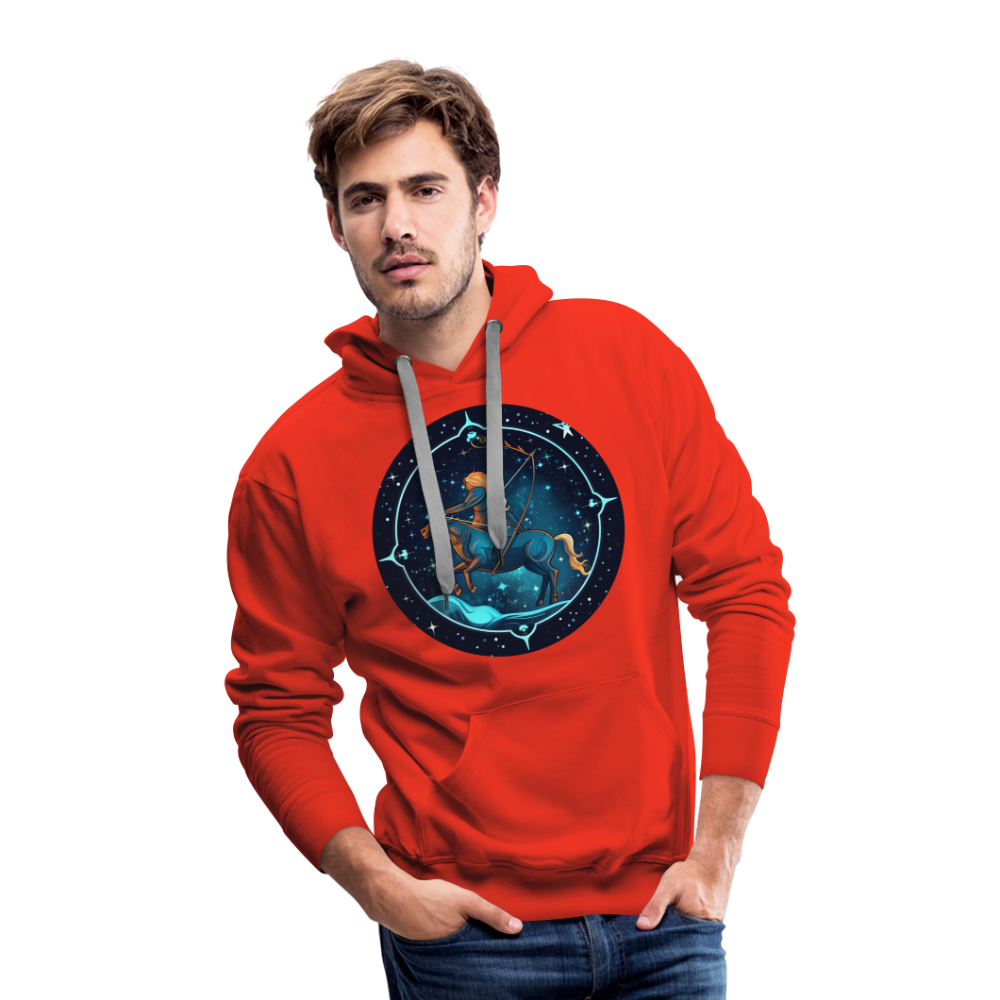 Men’s Magic Sagittarius Premium Hoodie - red