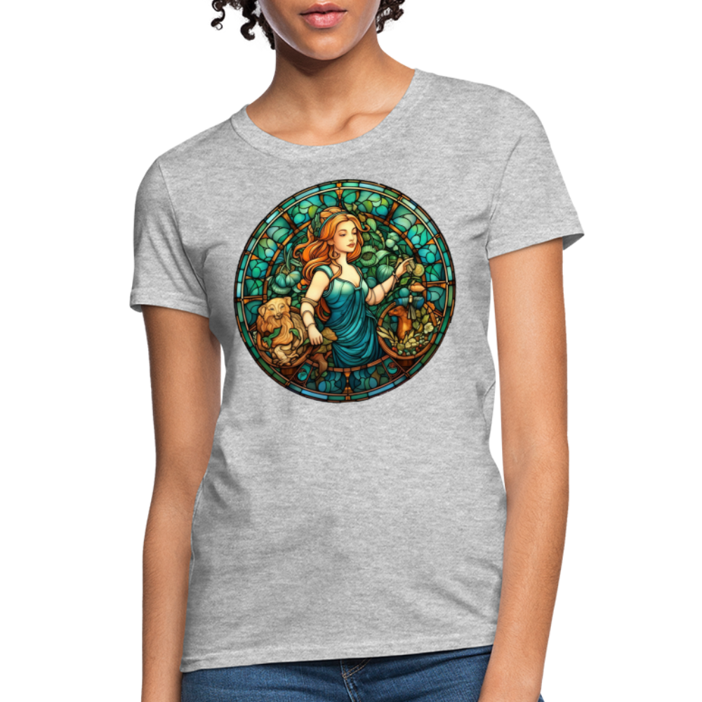 Women's Mosaic Virgo T-Shirt - heather gray