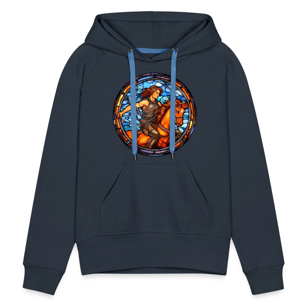 Women’s Mosaic Sagittarius Premium Hoodie - navy