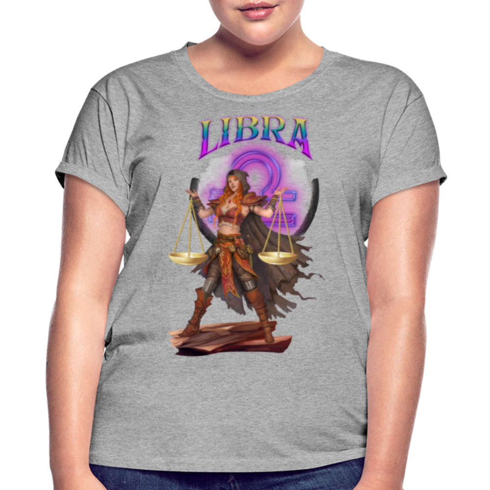 Women's Astral Libra Relaxed Fit T-Shirt - heather gray