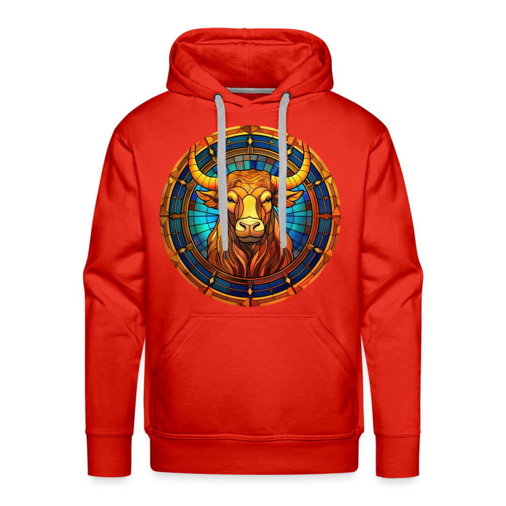 Men’s Mosaic Taurus Premium Hoodie - red