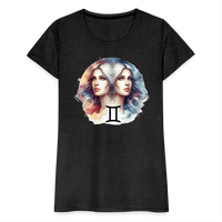 Thumbnail for Women’s Mythical Gemini Premium T-Shirt - charcoal grey