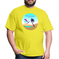 Thumbnail for Men's Dragonfly 2nd Logo Classic T-Shirt - yellow