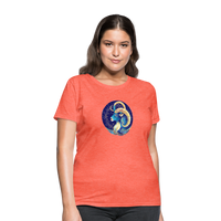 Thumbnail for Women's Mythical Capricorn T-Shirt - heather coral